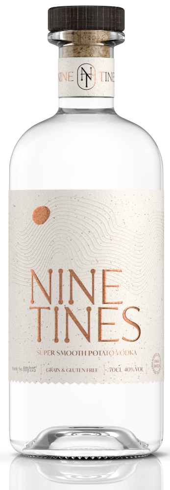 Nine Tines premium English potato vodka