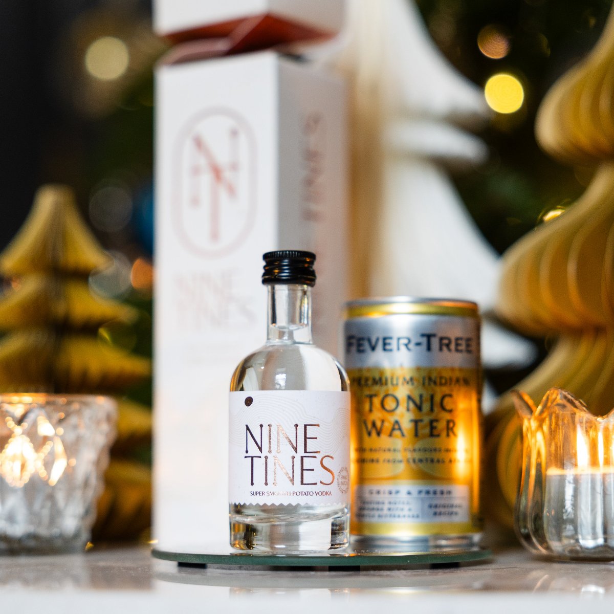 Nine Tines Potato Vodka &amp; Tonic Christmas Cracker